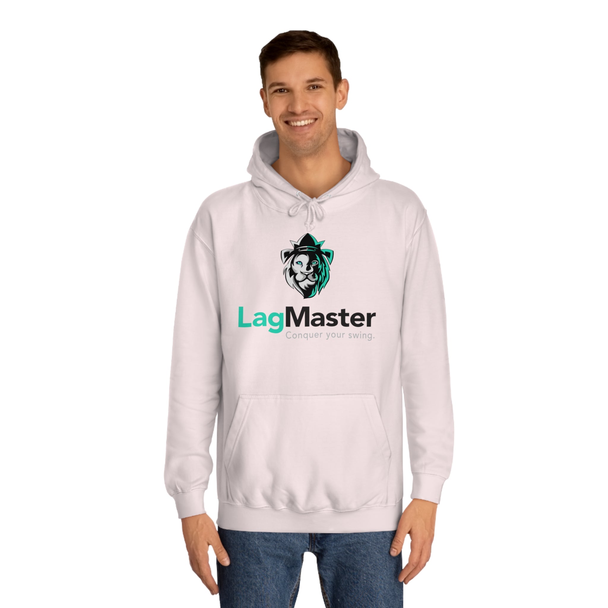 LagMaster Lion Logo Unisex College Hoodie