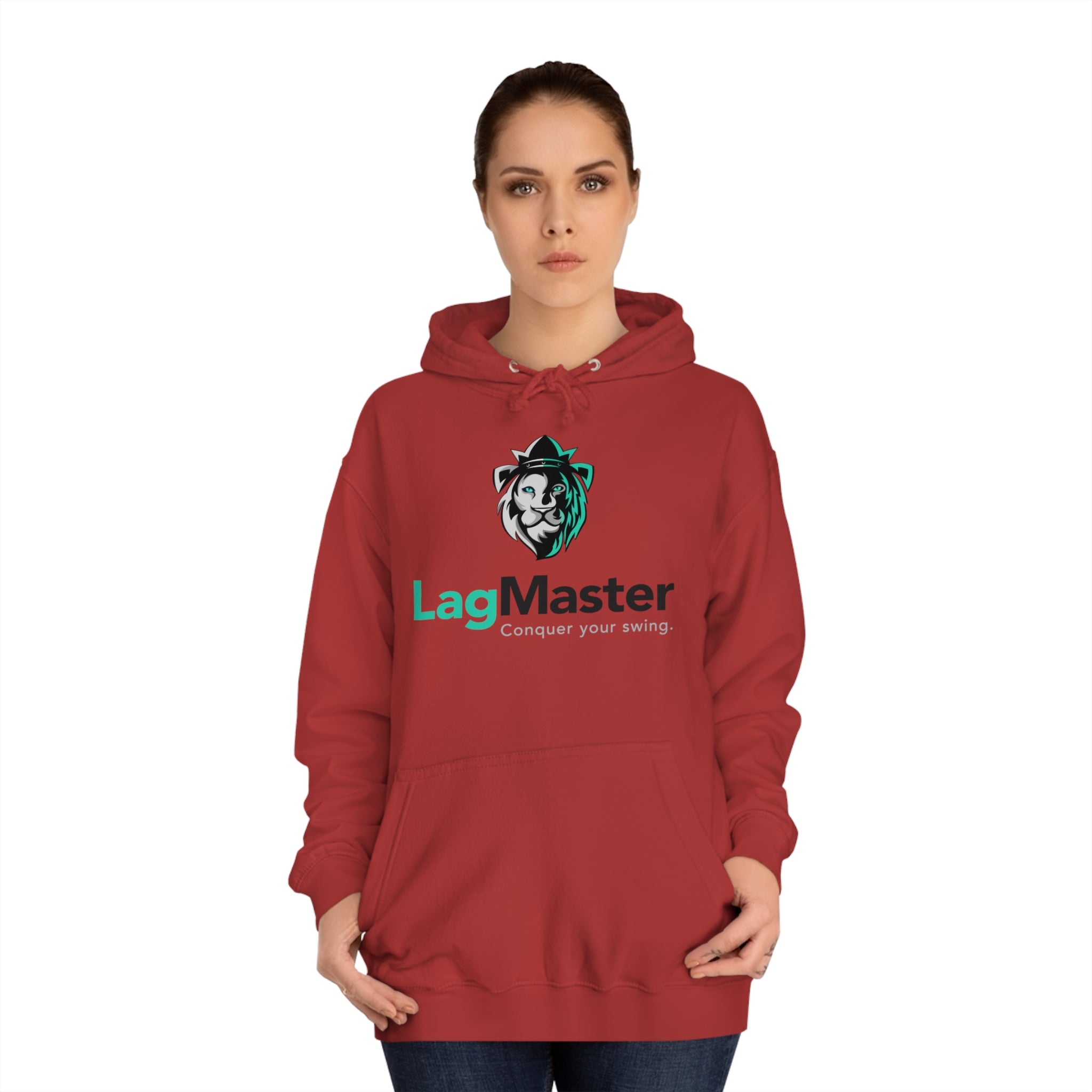 LagMaster Lion Logo Unisex College Hoodie