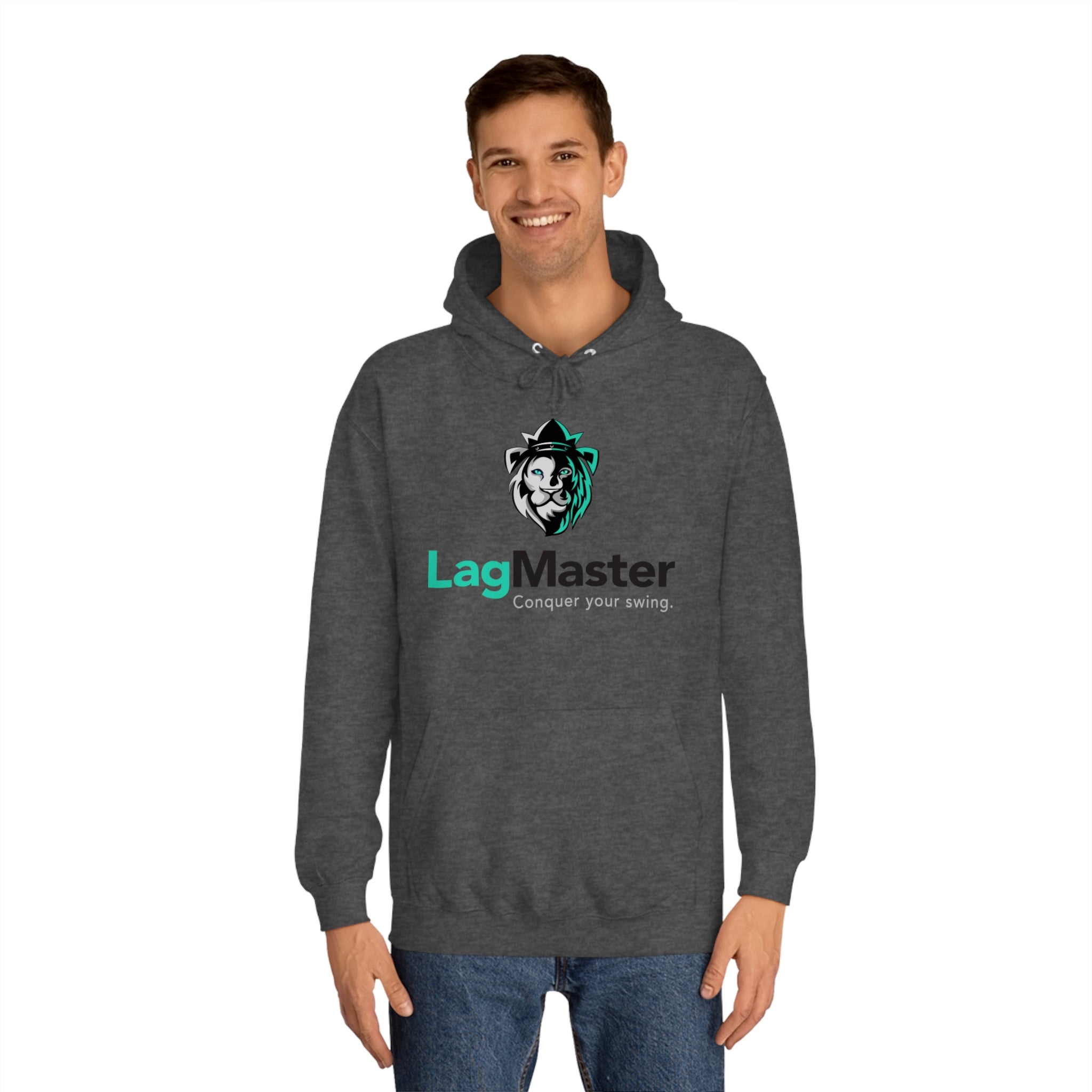 LagMaster Lion Logo Unisex College Hoodie