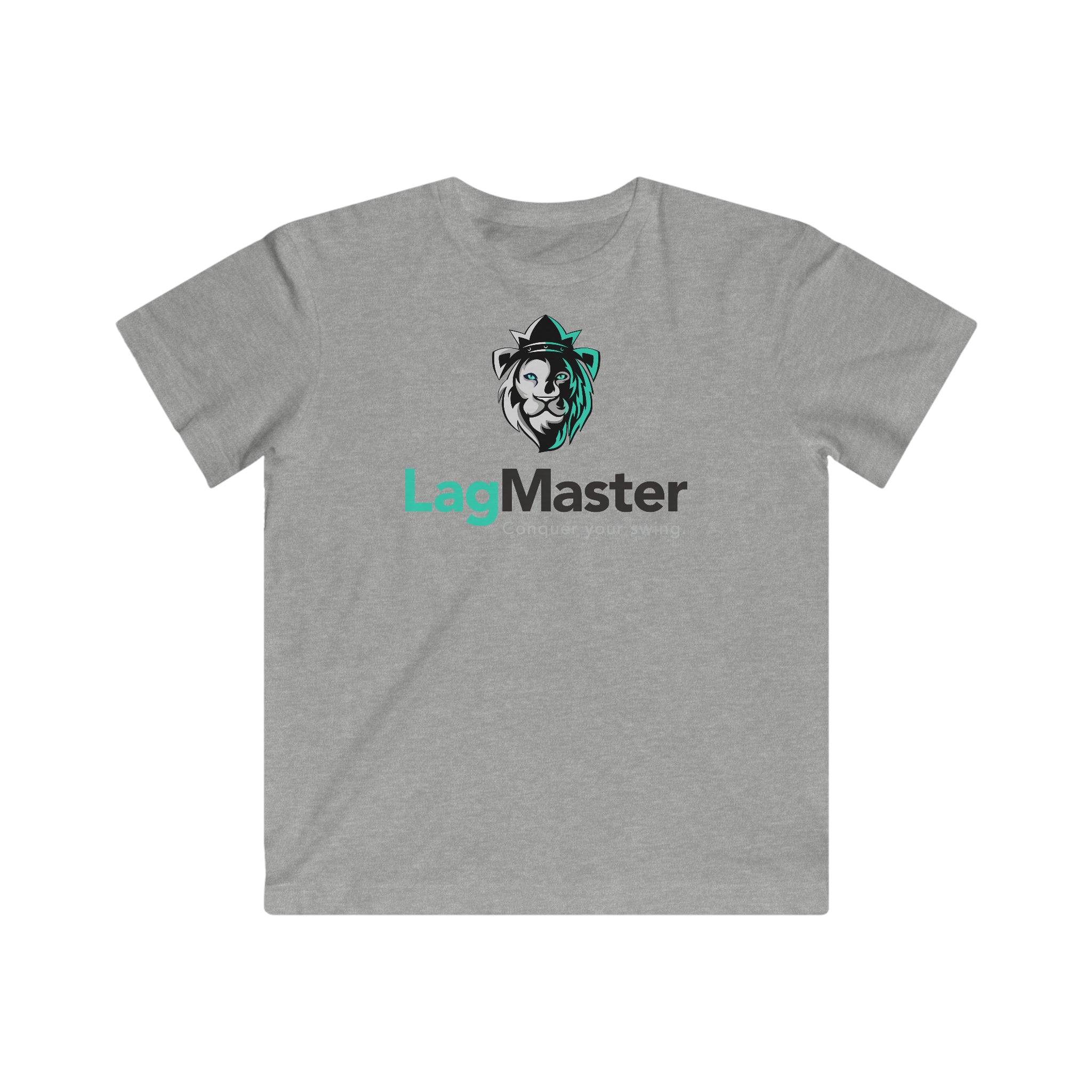 LagMaster Lion Logo Kids Fine Jersey Tee