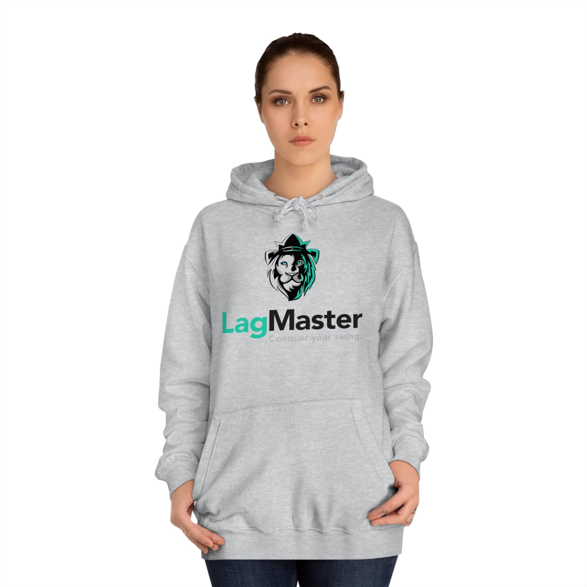 LagMaster Lion Logo Unisex College Hoodie
