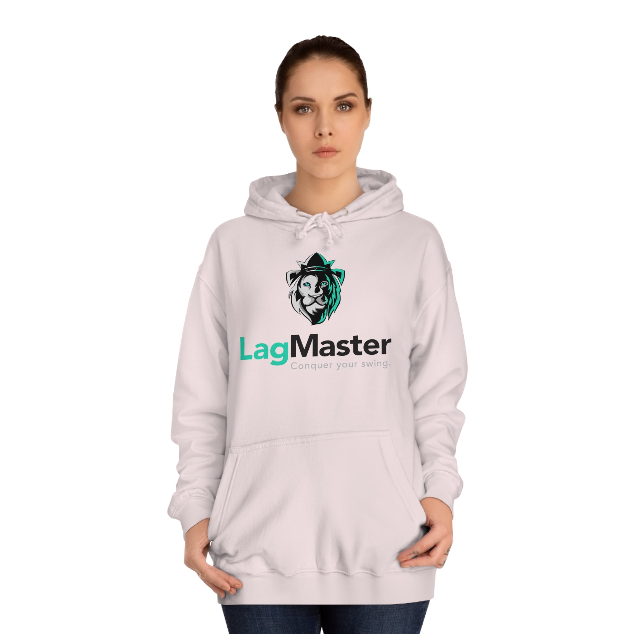 LagMaster Lion Logo Unisex College Hoodie