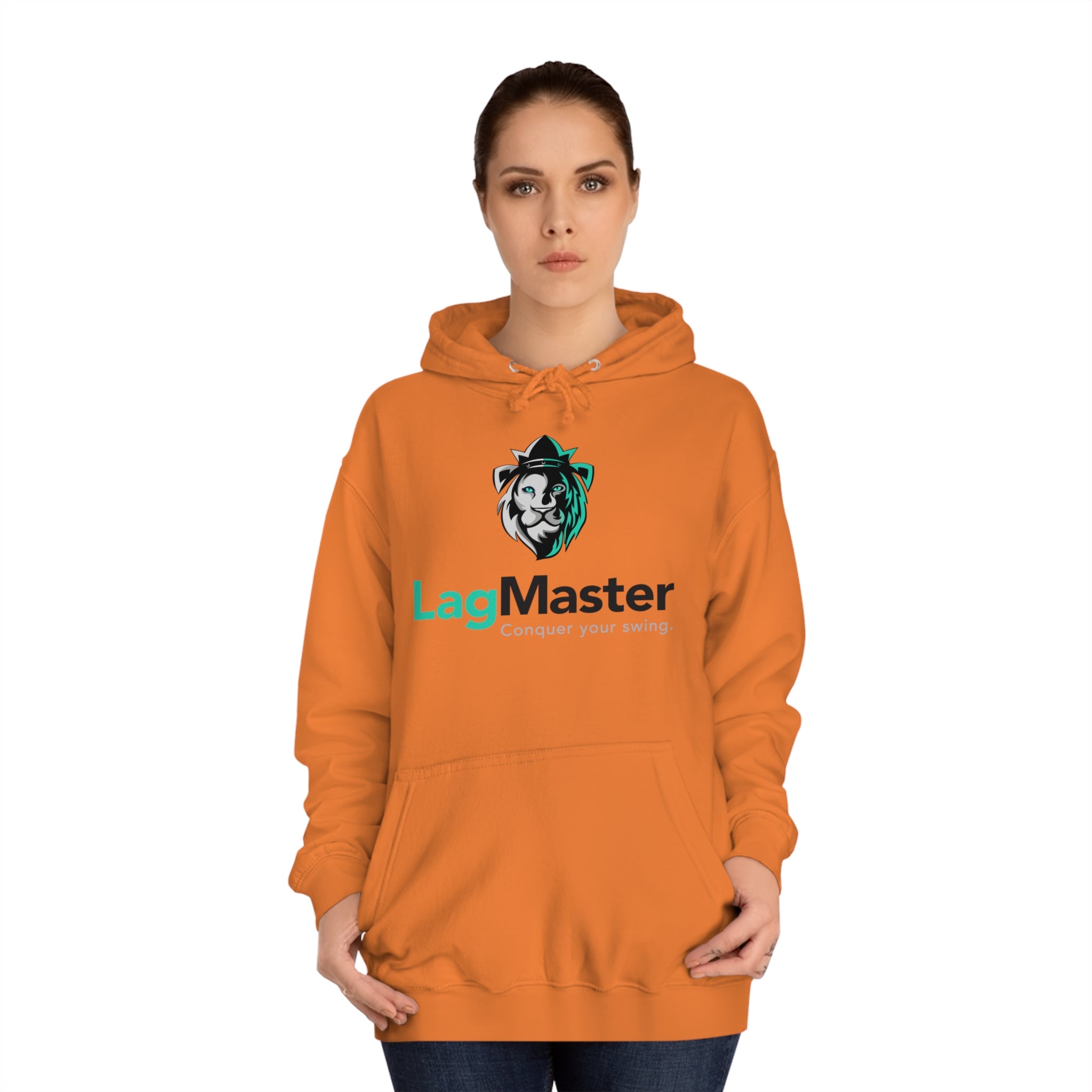 LagMaster Lion Logo Unisex College Hoodie