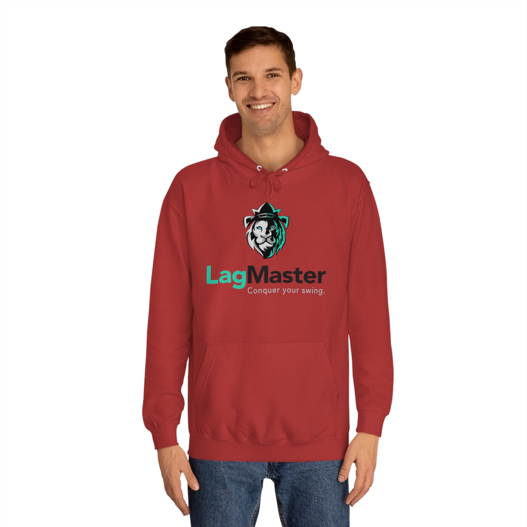 LagMaster Lion Logo Unisex College Hoodie
